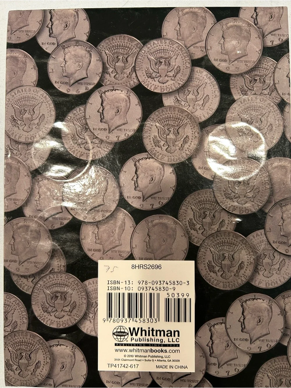 Kennedy Half Dollar Coin Folder Album #1, 1964-1984 by H.E. Harris